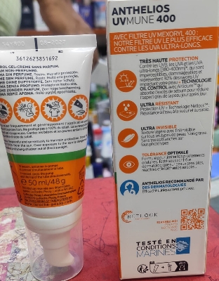 Picture of International France product La Roche-Posay Anthelios UVmune 400 Gel-Creme Oil Control SPF50+ 50ml