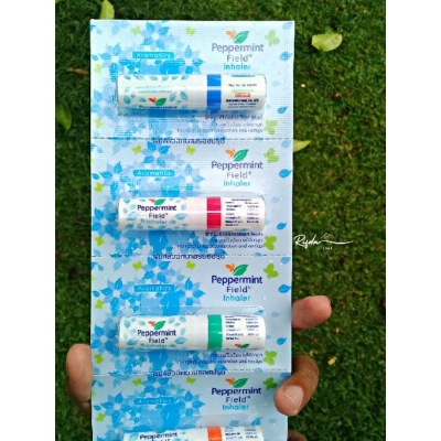 Picture of Peppwrmint Field Aromatic Inhaler for Sinus and Cold Relief - 3Pcs Pack