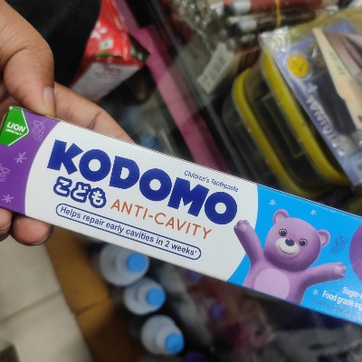 Picture of Kodomo Anti Cavity Toothpaste Grape (0-6 Years) - 80g (Thailand)