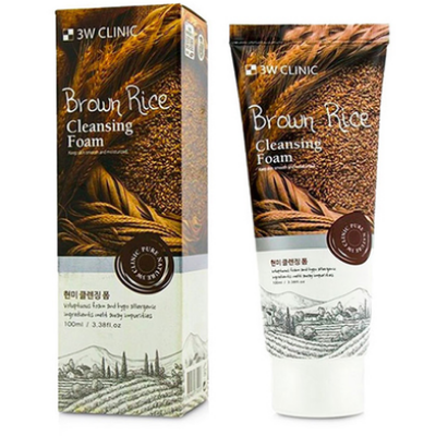 Picture of 3w Clinic Brown Rice Foam Cleansing - 100ml