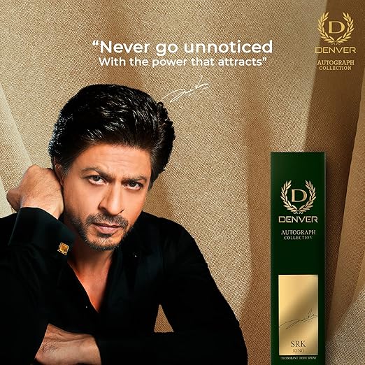 Picture of DENVER SRK King Deodorant Autograph Collection - (140ML)