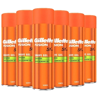 Picture of Fusion 5 Sensitive Shaving Gel 200ml