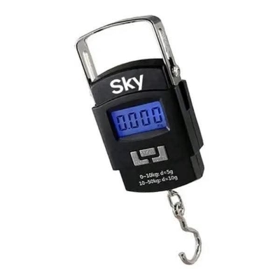 Picture of Electronic Portable LCD Digital Scale Double Precision Luggage Weight Scale Balance Scales with Hanging Hook