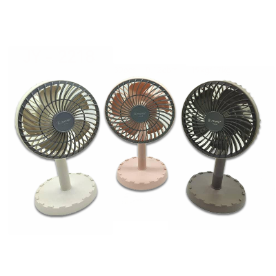Picture of JY Super lithium rechargeable mini table fan with LED light JY-1880