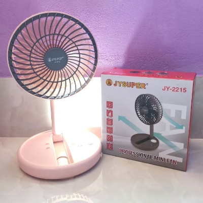 Picture of Jy Super JY-2215 Professional Rechargeable Portable Mini Table Fan