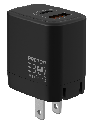 Picture of Proton Mobile Charger RE- 33W GAN Charger Dual Port G33