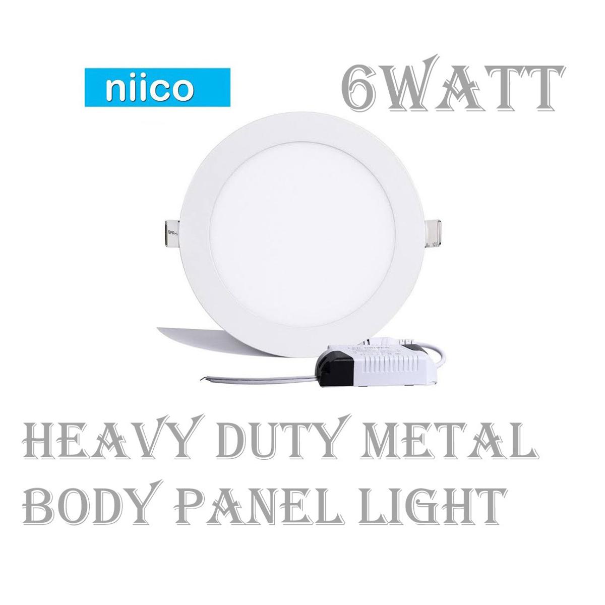 Picture of LED  Panel light  6 watt Round Shape-(Metal Body )
