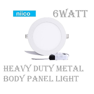 Picture of LED  Panel light  6 watt Round Shape-(Metal Body )