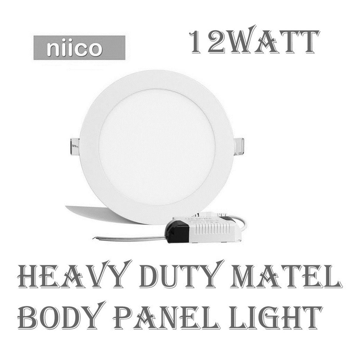 Picture of LED Panel light  12 watt Round Shape-(Metal Body)