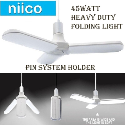 Picture of Foldable Fan Blade Heavy Duty Led Light Blub-45 Watt
