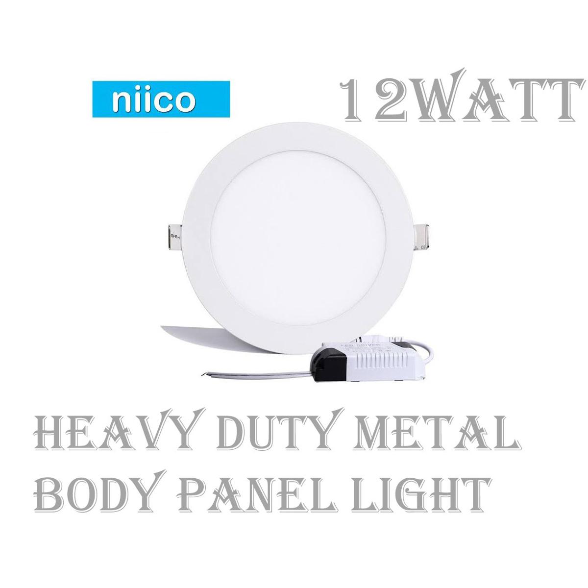 Picture of LED  Panel light Metal Body 12 watt (Round Shape)