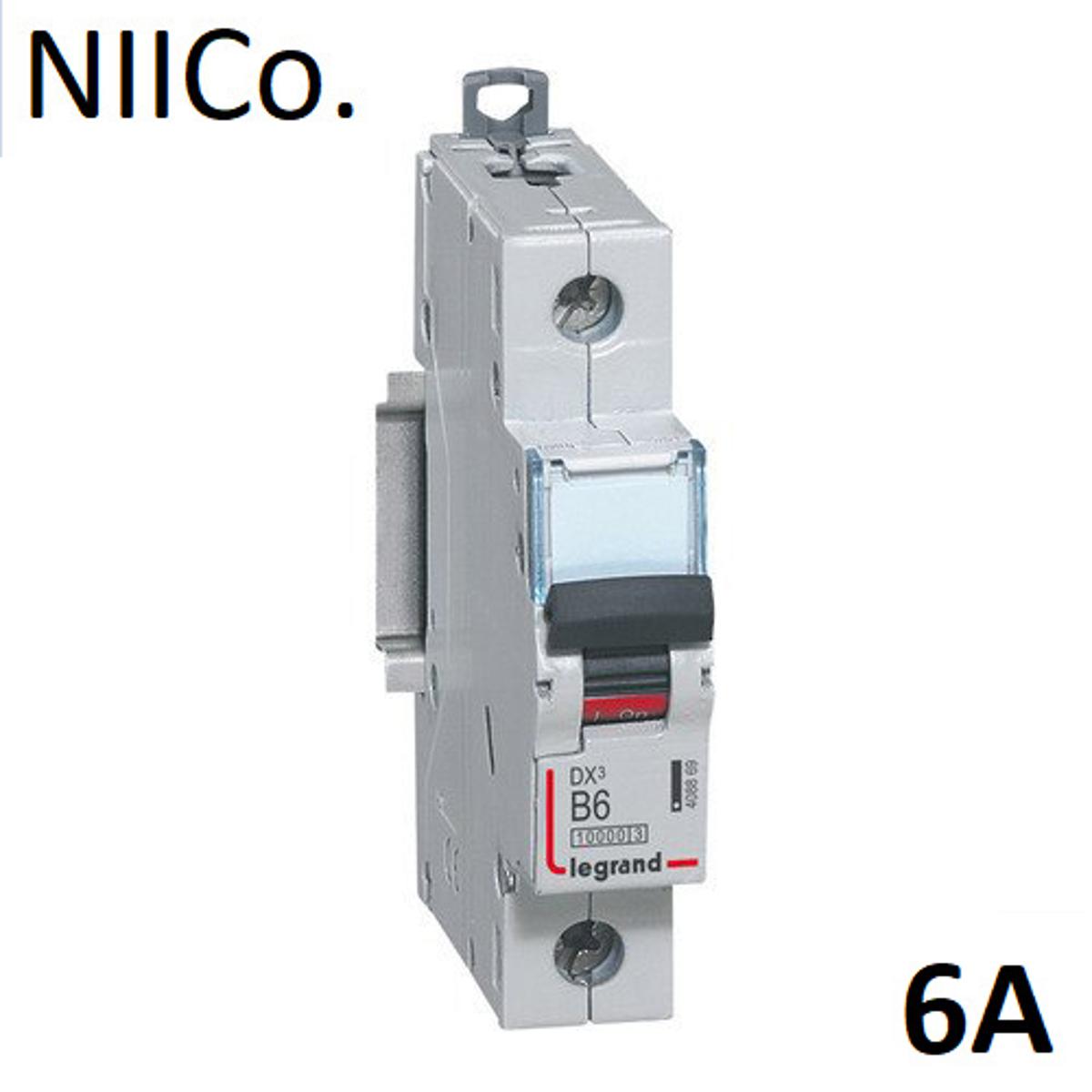 Picture of Circuit Breaker Legrand MCB -Single Pole 06A 10KA