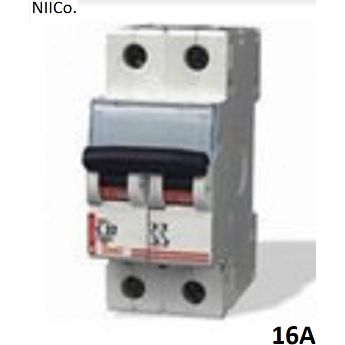 Picture of Circuit Breaker Legrand MCB-Double Pole 16A 10KA