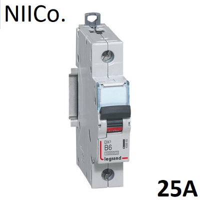 Picture of Circuit Breaker Legrand MCB -Single Pole 25A 10KA