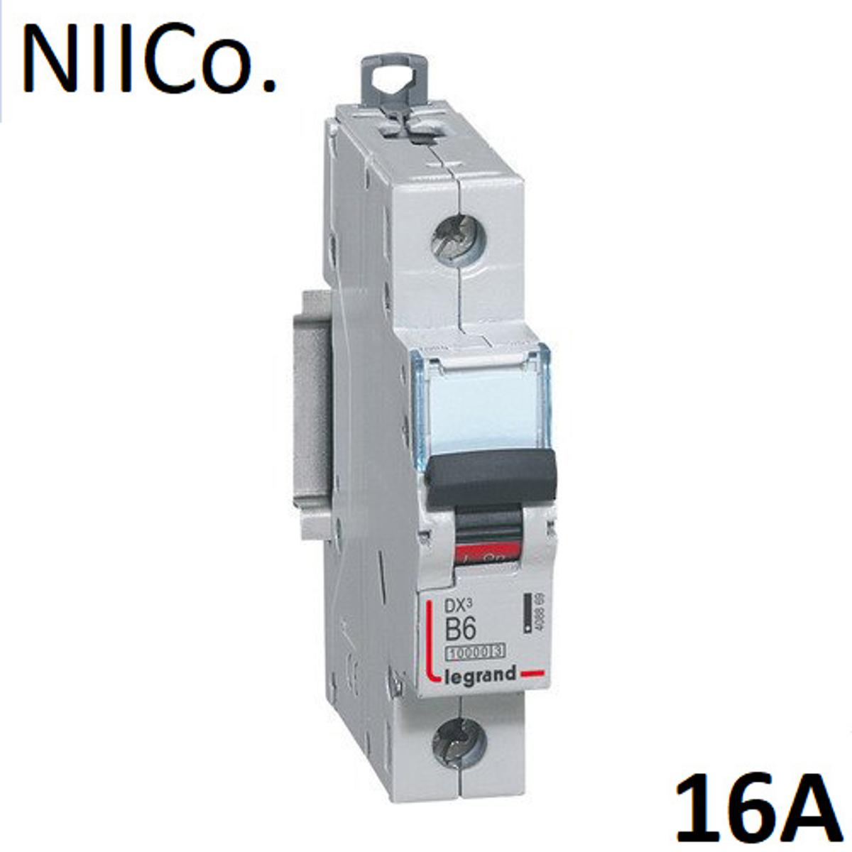 Picture of Circuit Breaker Legrand MCB -Single Pole 16A 10KA