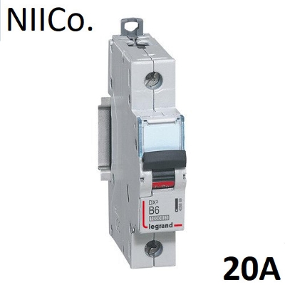 Picture of Circuit Breaker Legrand MCB -Single Pole 20A 10KA