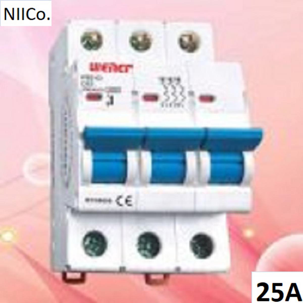 Picture of Circuit Breaker Wener MCB-Triple Pole 25A