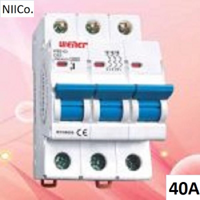 Picture of Circuit Breaker Wener MCB-Triple Pole 40A