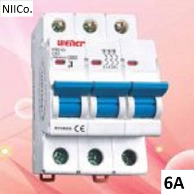 Picture of Circuit Breaker Wener MCB-Triple Pole 06A