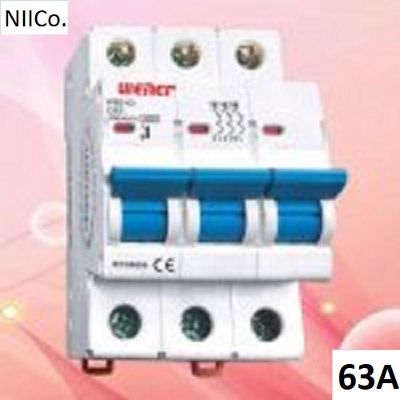 Picture of Circuit Breaker Wener MCB-Triple Pole 63A