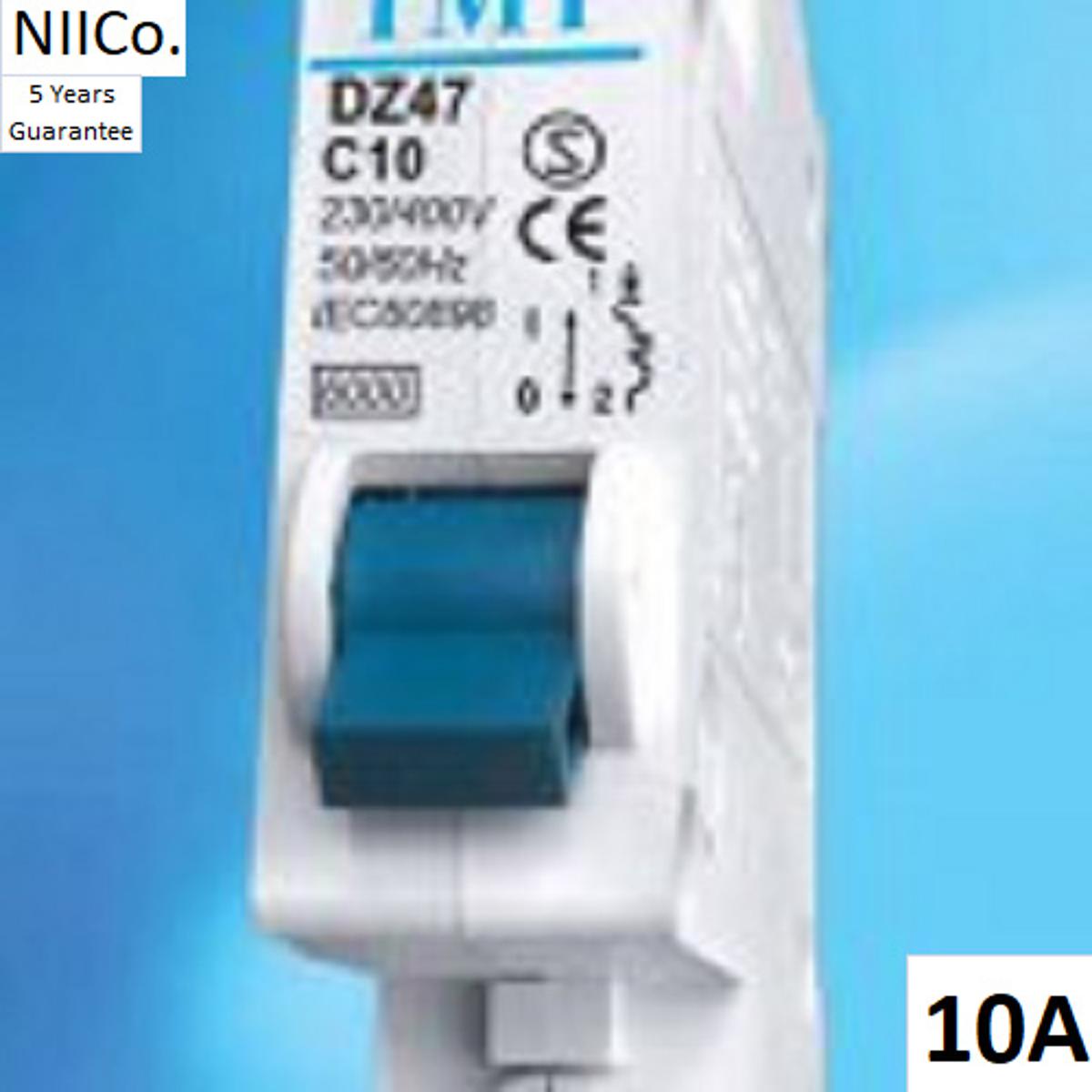 Picture of Circuit Breaker TMT MCB-Single Pole 10Amp