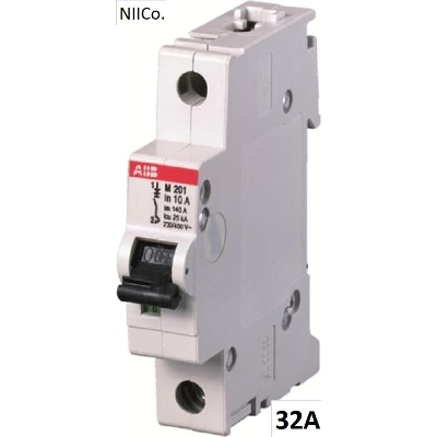 Picture of ABB Circuit Breaker Heavy Duty MCB-Single Pole 32A