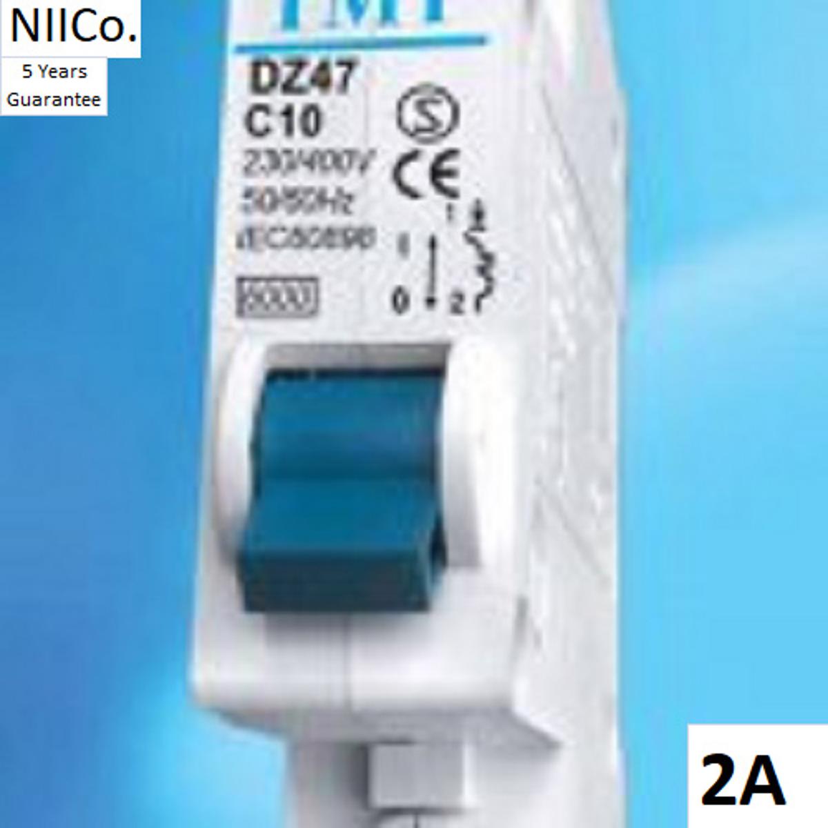 Picture of Circuit Breaker TMT MCB-Single Pole 02Amp