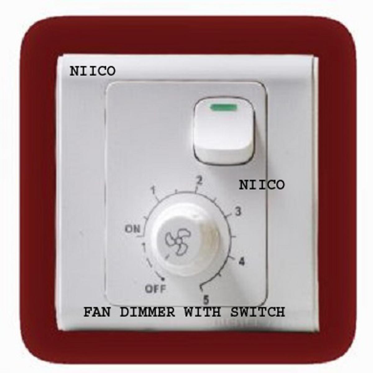 Picture of Switch Wener Plus Heavy Duty Fan Dimmer With Switch