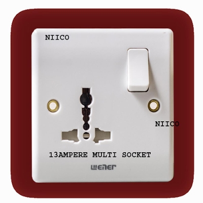 Picture of Wener 13 Ampere Multi Switch-10 Years Warranty