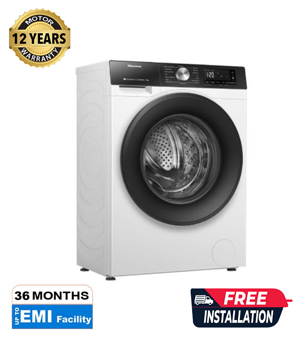 Picture of Hisense 8KG Inverter Front Loading Washing Machine (WF3S8043BW) (Best Price)