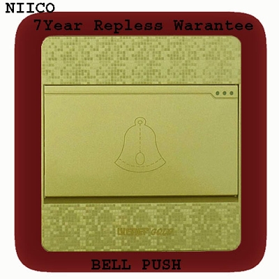 Picture of Exclusive  Winer Gold Bell Push -(7 Years Repless Warranty)