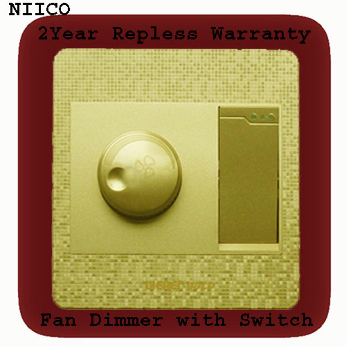 Picture of Exclusive  Wener Gold Fan Dimmer With Switch {2 Years Warranty)