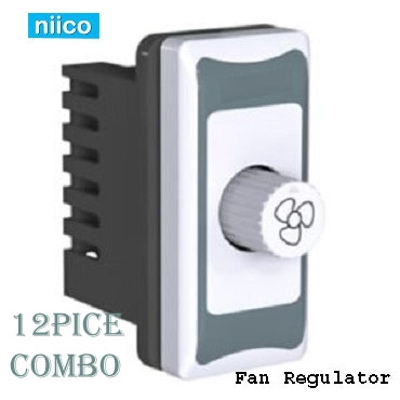 Picture of PIANO Fan Regulator Switch -GRAY Color(12 Pice Combo)