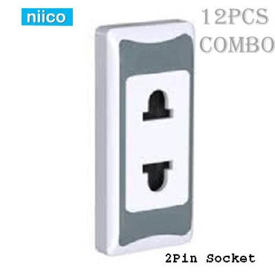 Picture of PIANO 2 Pin Socket -GRAY Color(12 Pice Combo)