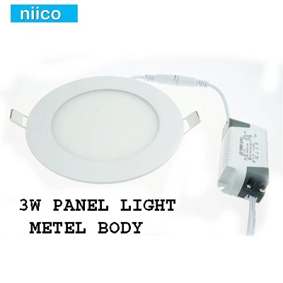 Picture of led 3 WATT PANEL HEAVY DUTY LIGHT METAL BODY-WHITE COLOR