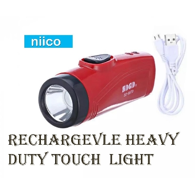 Picture of Rechargeable LED Torch Light with Money checker