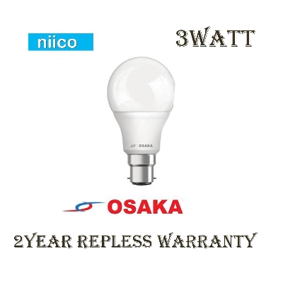Picture of LED Bulb Heavy Duty ECO 3 Watt -OSAKA(2 Years Warranty)=PIN System Holder
