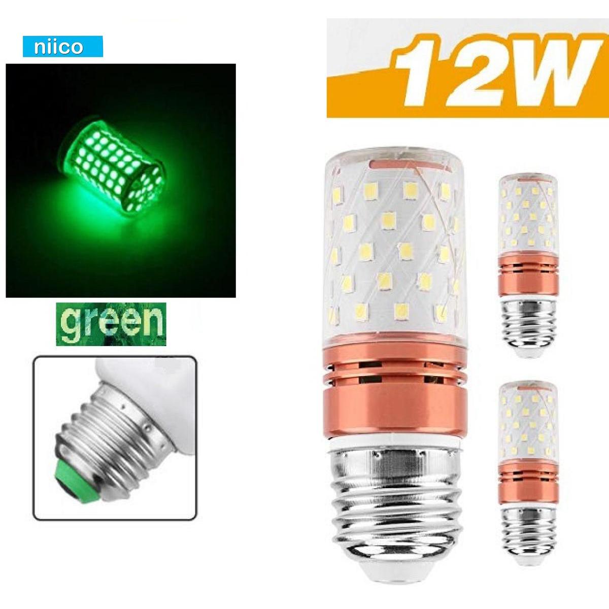 Picture of LED Exclusive  Candle Light Bulb 12 Watt -Green Color(Pass Type Holder)