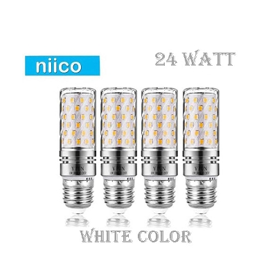 Picture of LED Exclusive Candle Light Bulb 24 Watt -White Color(Pass Type Holder)