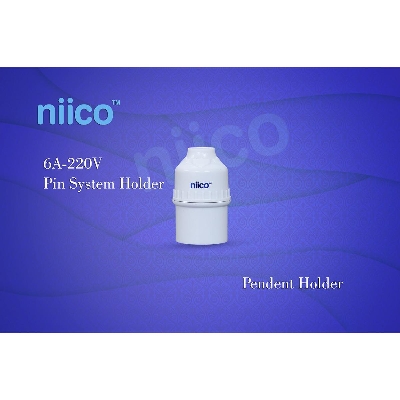 Picture of Safety Pendant Holder  White Color For Pin Type Light Model-niico-024 (12 PCS Combo)