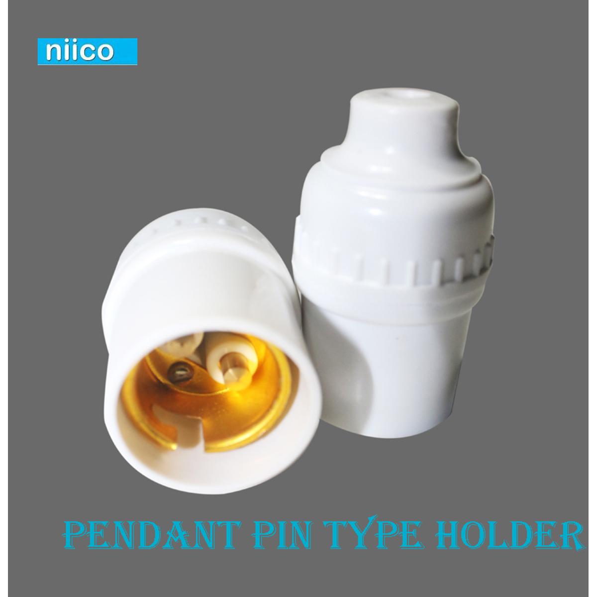 Picture of Safety Pendant Holder White Color For Pin Type Light -Single Pice