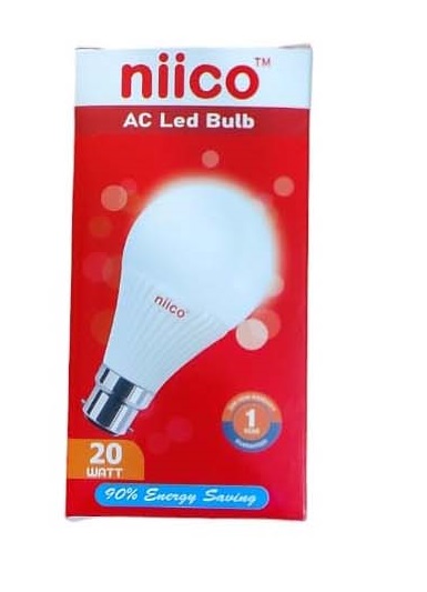 Picture of ECO LED Bulb Premium Quality niico-20 Watt Pin Type holder (1 Year Warranty)