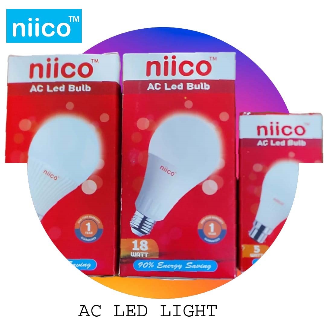 Picture of ECO LED Bulb Premium Quality niico-5 Watt Pin Type holder (1 Year Warranty)