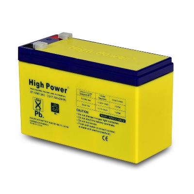 Picture of Ups হেভি ডিউটি ব্যাটারি রিচার্জেবল মেইনটেনেন্স ফ্রি Model-12v7.5Ah - battery 12v