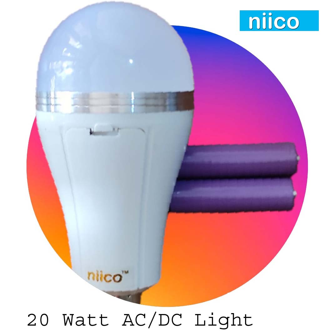 Picture of Double Battery AC/DC Emergency Led Light-20 Watt High Back Up