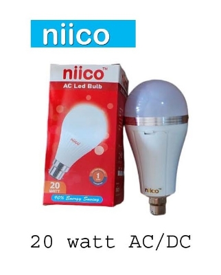 Picture of Double Battery AC/DC Emergency Led Light-20 Watt High Back Up