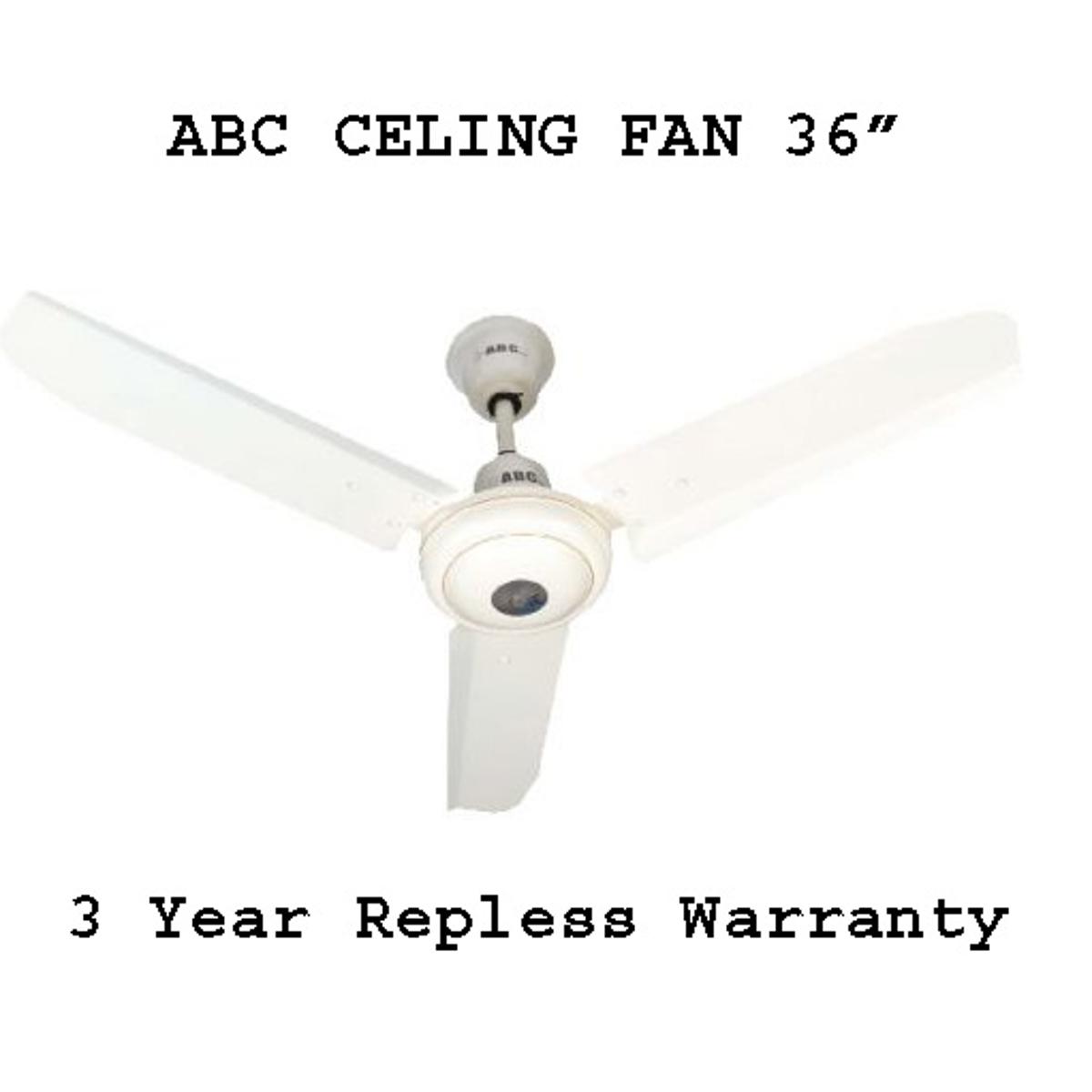 Picture of Ceiling Fan ABC 36 inch-3 Year  Warranty
