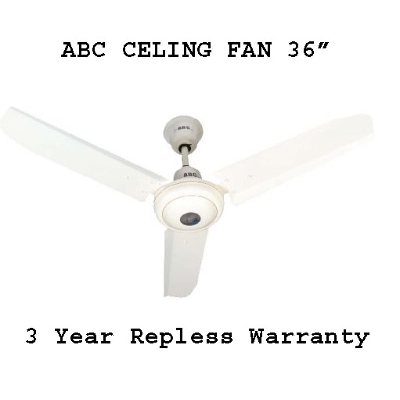 Picture of Ceiling Fan ABC 36 inch-3 Year  Warranty