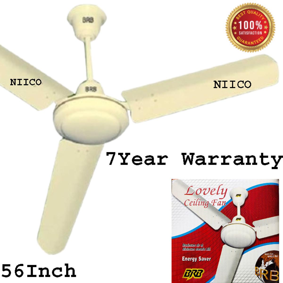 Picture of Ceiling Fan BRB Lovely 56'' Exclusive Aluminium Blade(1400mm) With Free Regulator -7 years Replessment Warranty