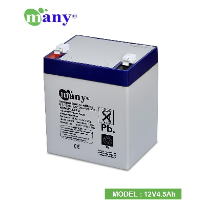 Picture of Battery Heavy duty for Charger Fan/Motor Bike  Rechargeable Sealed Lead-Acid Battery Model- 12V4.5 Ampere